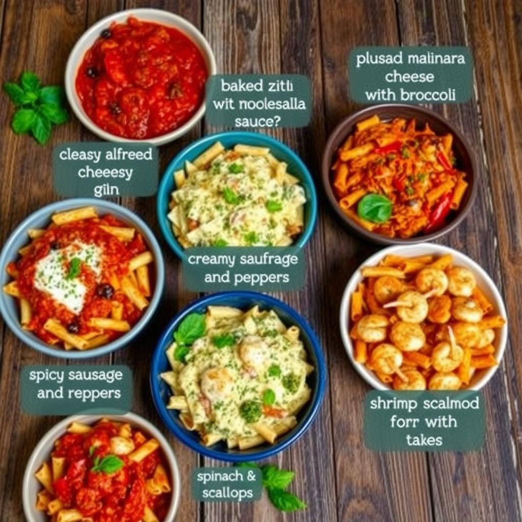 Baked Ziti Variations