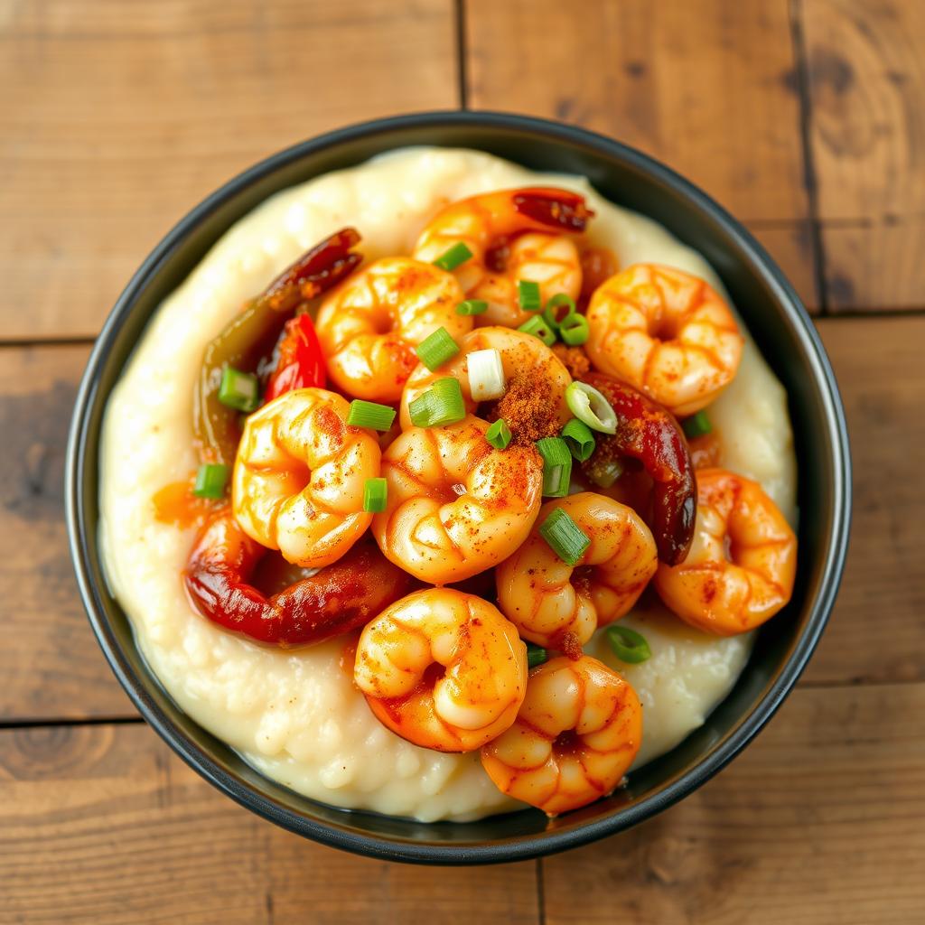 Cajun Shrimp and Grits