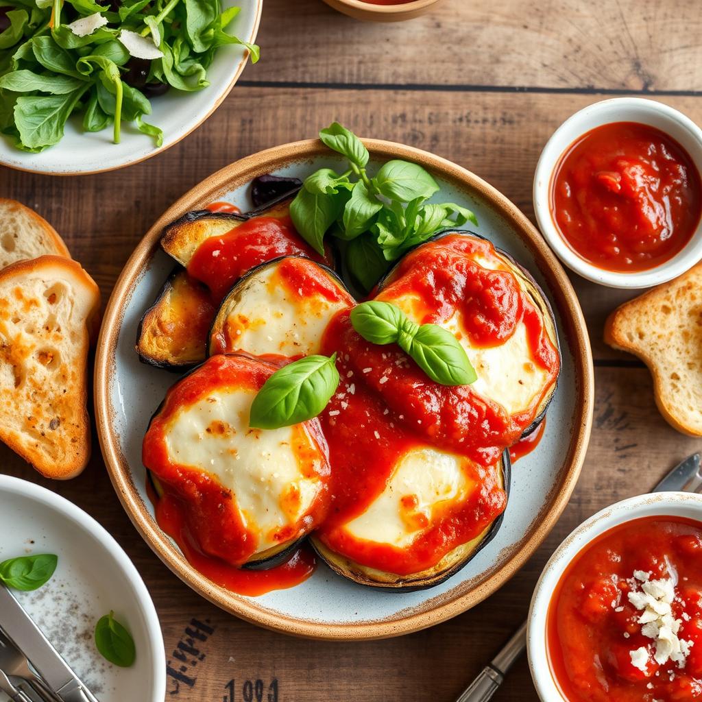 Eggplant parmesan side dishes