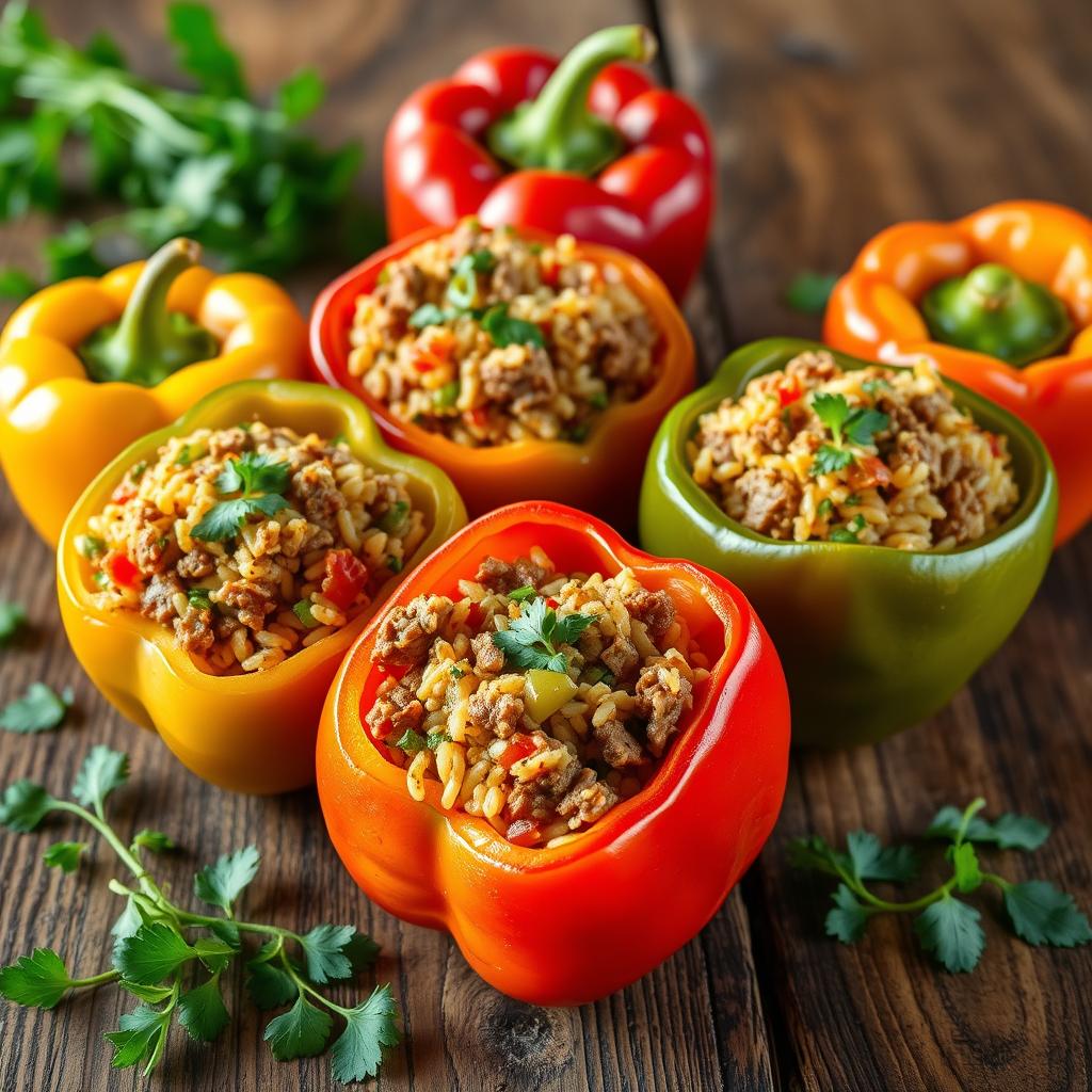 Quick Stuffed Peppers